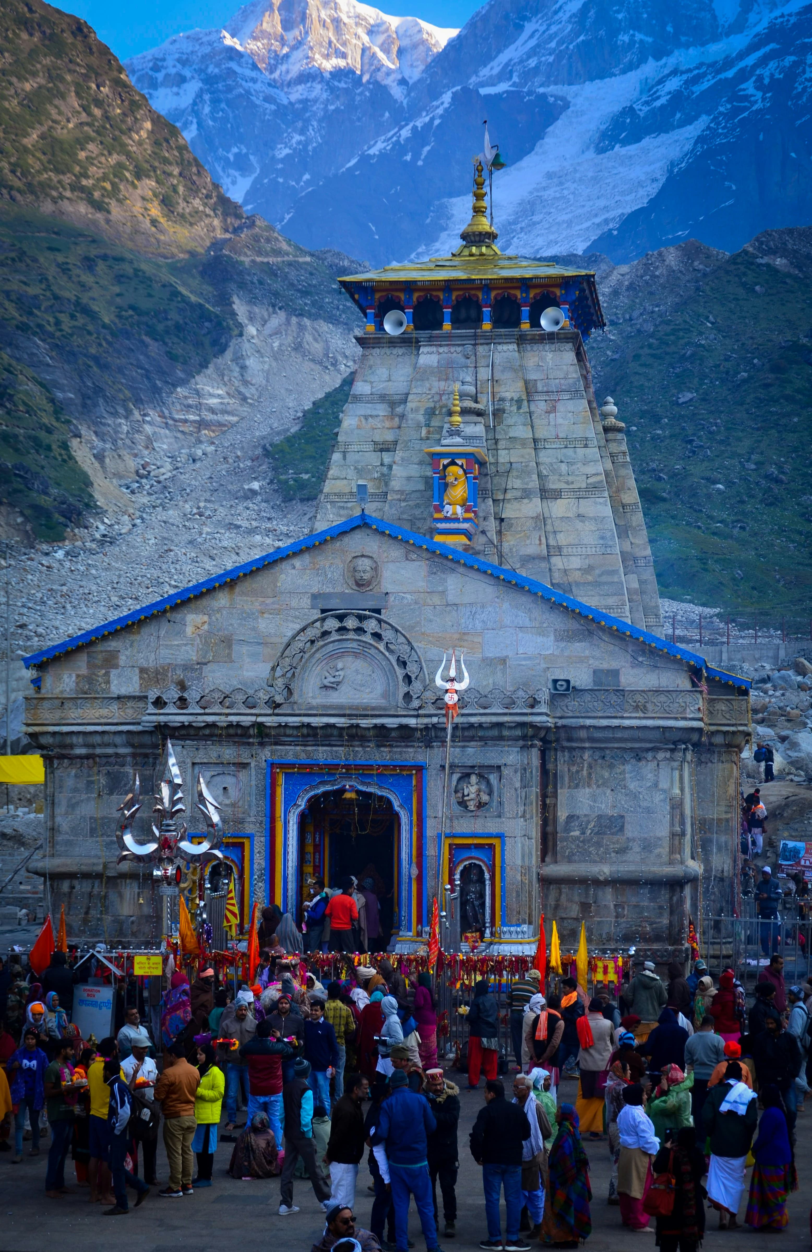 Kedarnath Temple โ sacred Jyotirlinga in the Himalayas